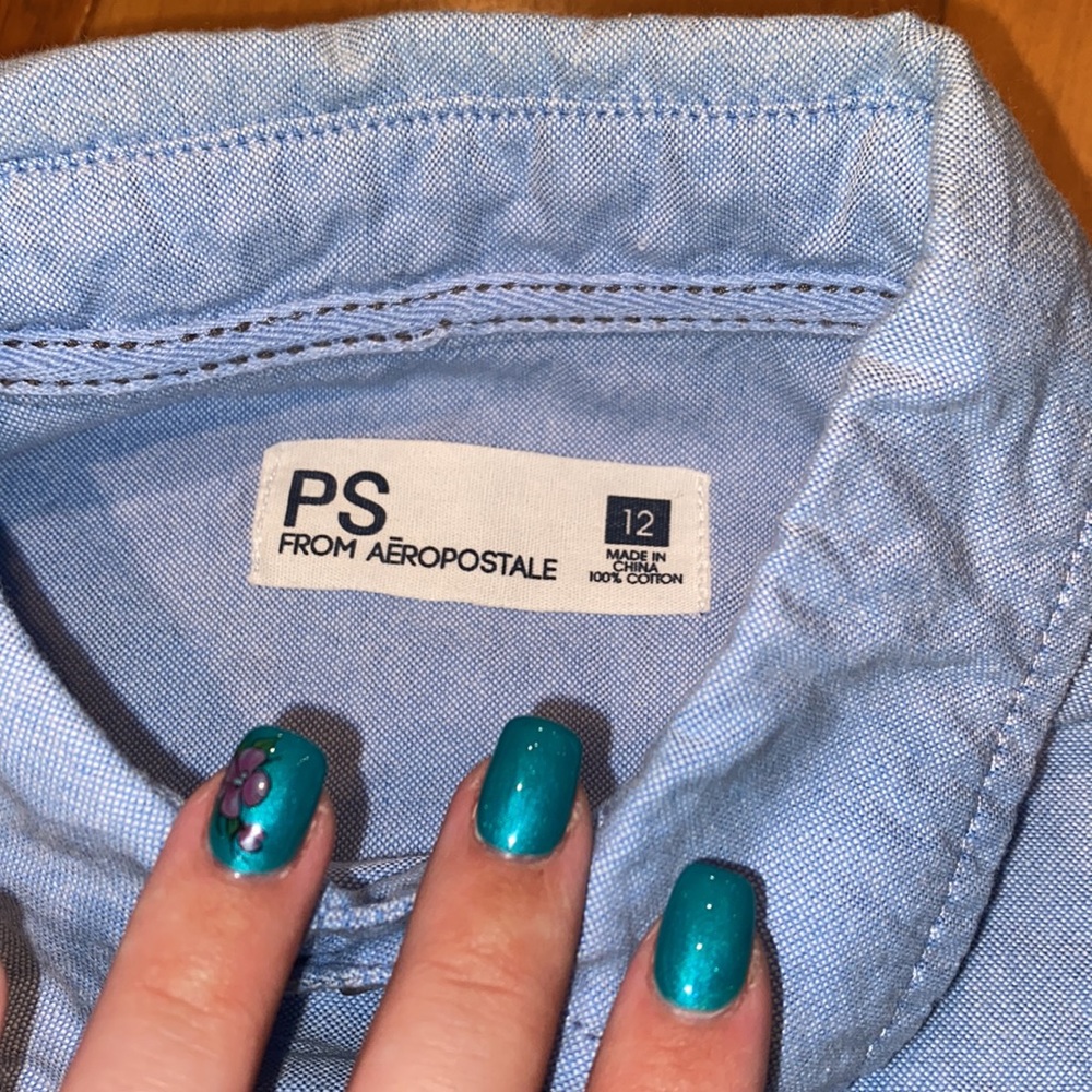 NWOT~PS AEROPOSTALE SHIRT~ BOYS SIZE 12 - Picture 3 of 4